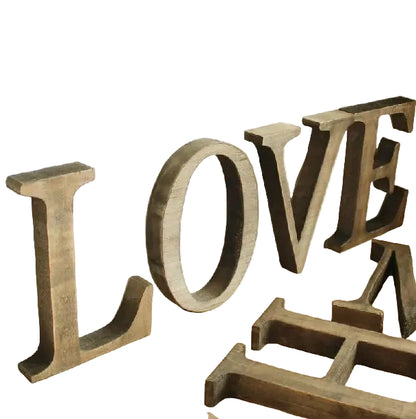 Letter Wooden Free Standing 20cm
