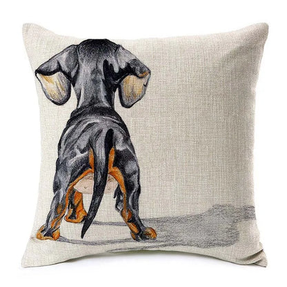 Cushion Cover Dachshund Sausage Dog - Dog Lover Gift