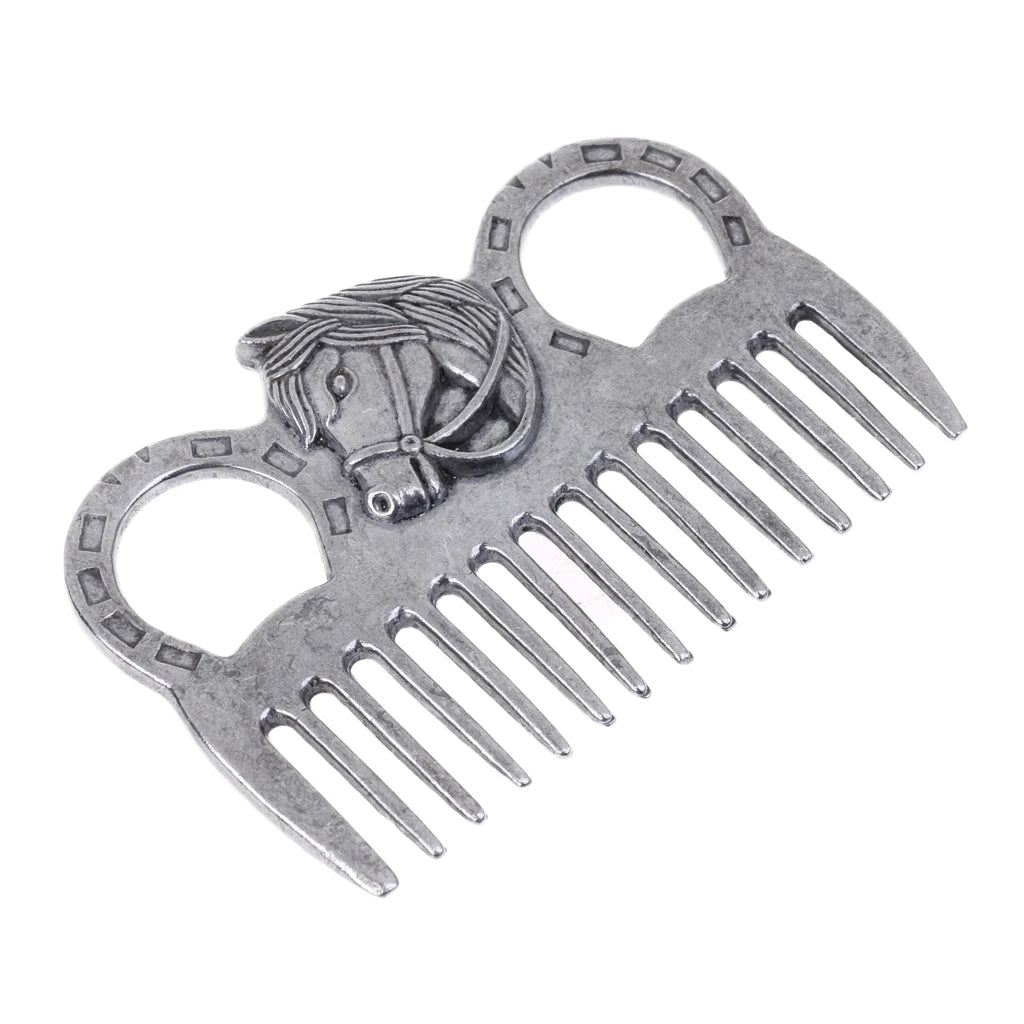 Grooming Comb Stainless Steel Horse Pony