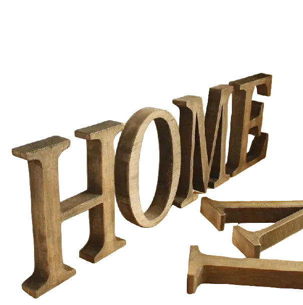 Letter Wooden Free Standing 20cm