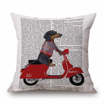 Cushion Cover Dachshund Sausage Dog - Dog Lover Gift