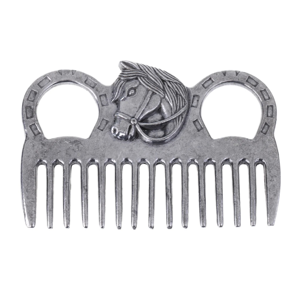 Grooming Comb Stainless Steel Horse Pony