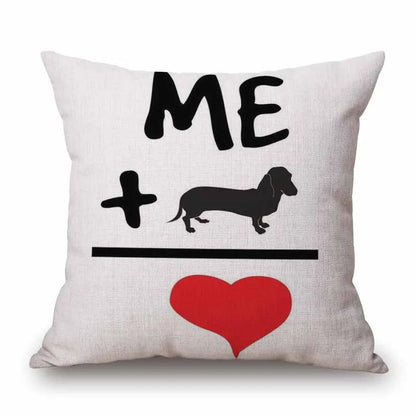 Cushion Cover Dachshund Sausage Dog - Dog Lover Gift