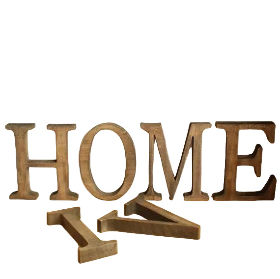 Letter Wooden Free Standing 20cm