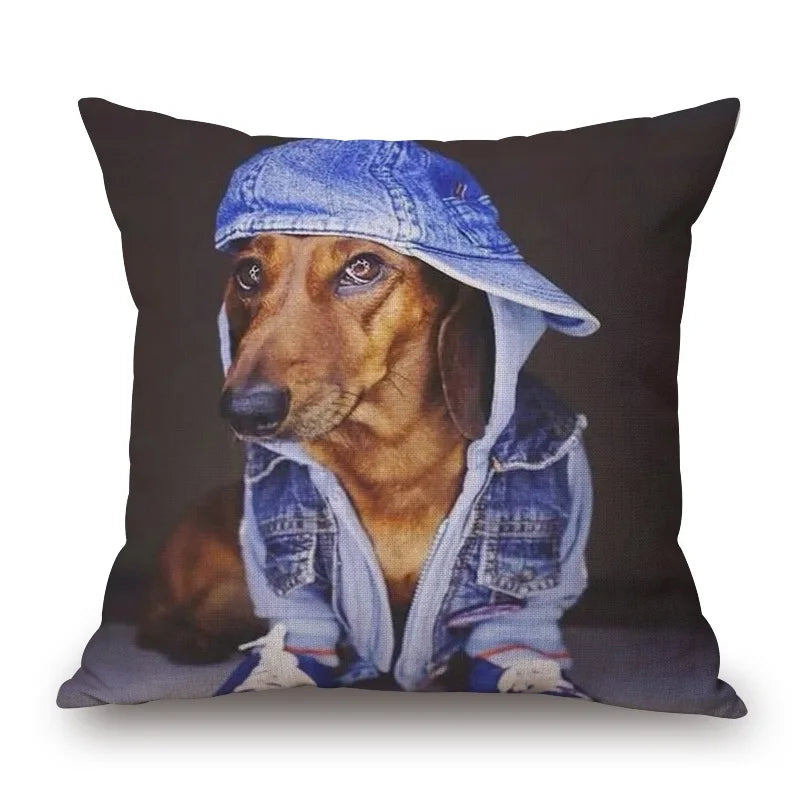 Cushion Cover Dachshund Sausage Dog - Dog Lover Gift
