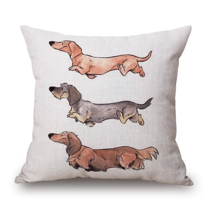 Cushion Cover Dachshund Sausage Dog - Dog Lover Gift