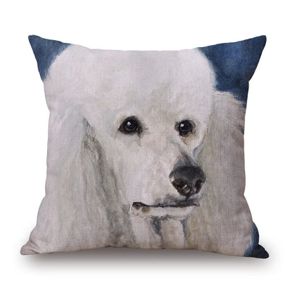Poodle Lovers Cushion Covers 45cm | Dog Portraits & Gifts for Poodle Lovers