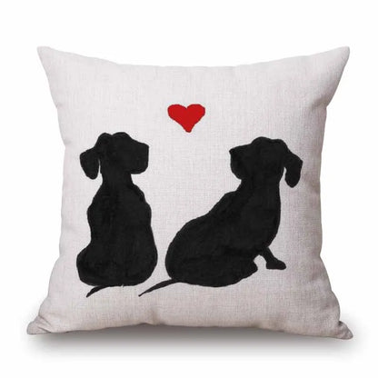 Cushion Cover Dachshund Sausage Dog - Dog Lover Gift