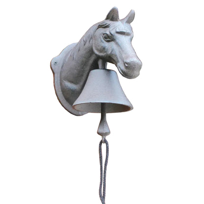 Doorbell Horse Cast Iron Country Farmhouse - 14.8x23x25cm 3.2kg
