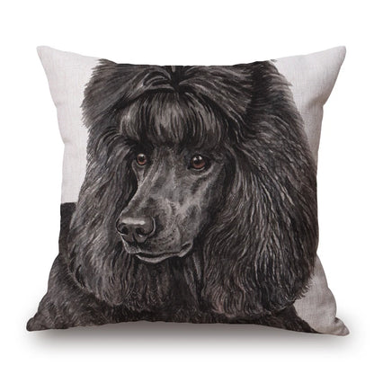 Poodle Lovers Cushion Covers 45cm | Dog Portraits & Gifts for Poodle Lovers