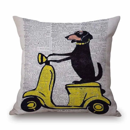 Cushion Cover Dachshund Sausage Dog - Dog Lover Gift