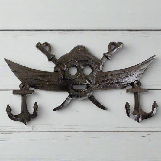 Hook Pirate Anchor Ship Cast Iron