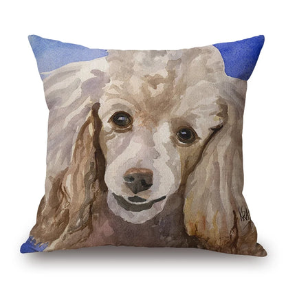 Poodle Lovers Cushion Covers 45cm | Dog Portraits & Gifts for Poodle Lovers