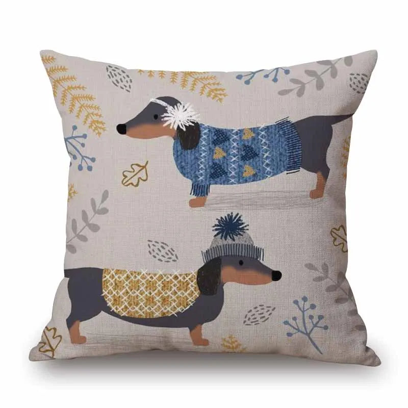 Cushion Cover Dachshund Sausage Dog - Dog Lover Gift