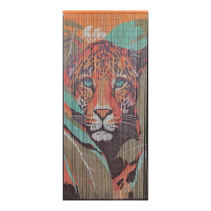 Curtain Tiger Natural Bamboo Doorway