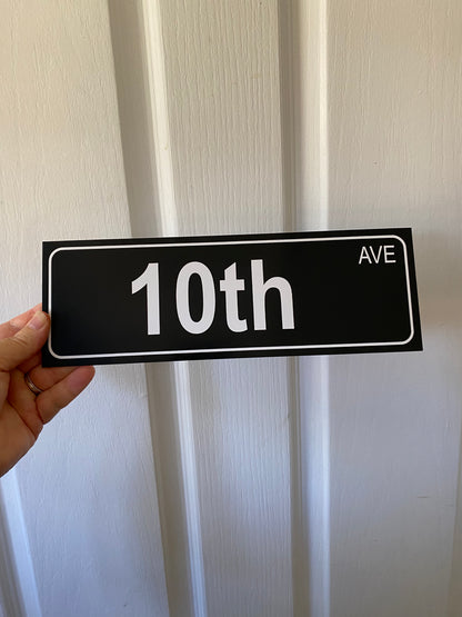 Custom Street Sign - Personalised Property Signage - Australian Made