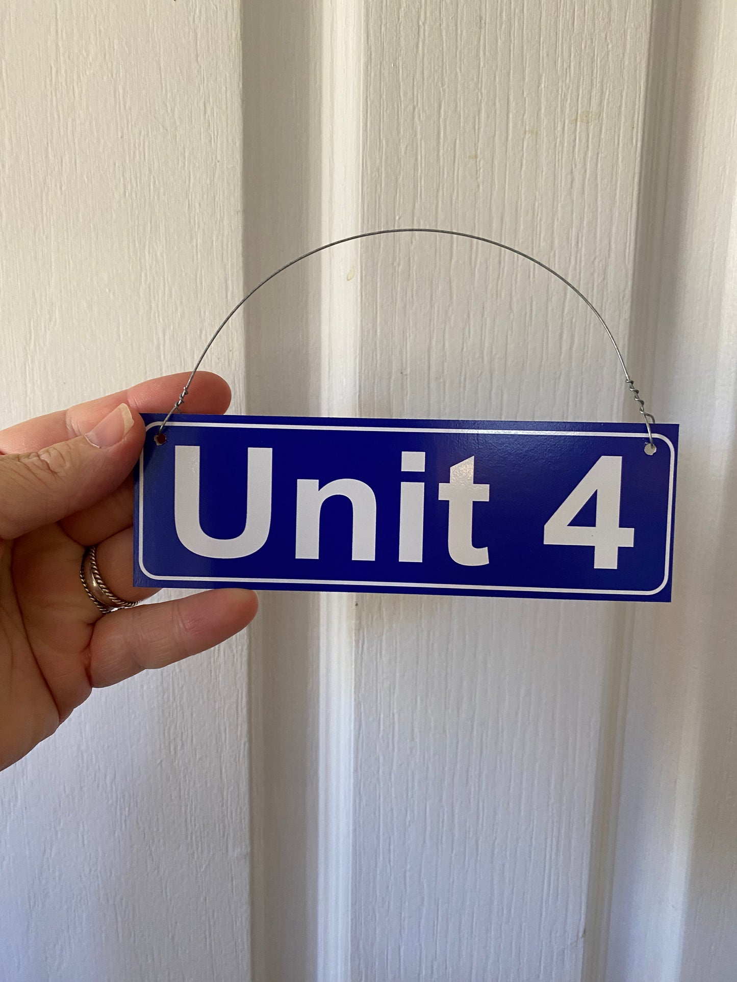 Custom House Number Plate - Personalised Address Sign (8 Colors) Australia