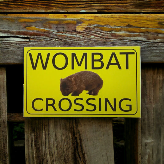 Wombat Crossing Sign - The Renmy Store Homewares & Gifts 