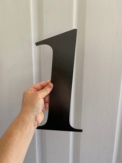 Rusty Metal House Numbers | Cor10 Steel Letterbox Street Address Sign Aussie Made