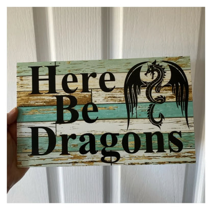 Dragon Magic Mystical Custom Personalised Sign