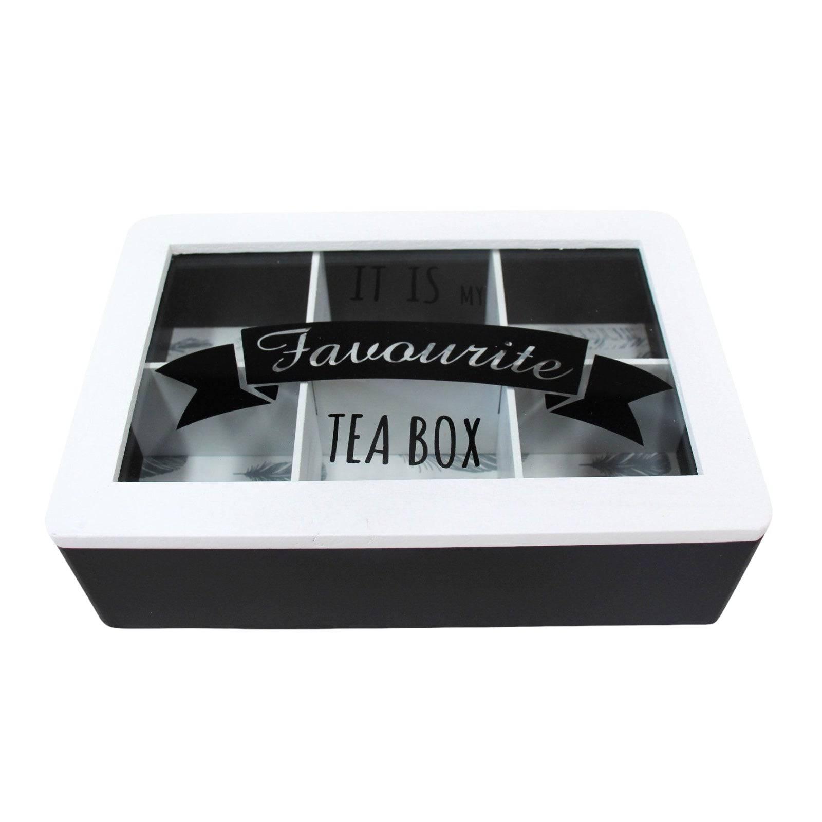 Tea Box Tea Favourites Vintage Black - The Renmy Store Homewares & Gifts 