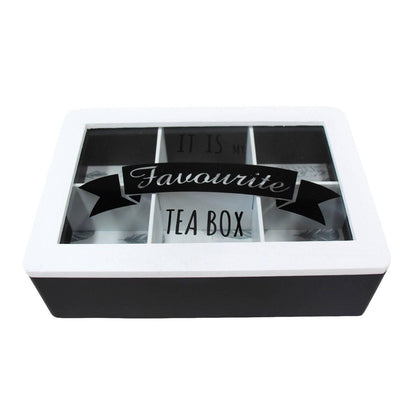 Tea Box Tea Favourites Vintage Black - The Renmy Store Homewares & Gifts 