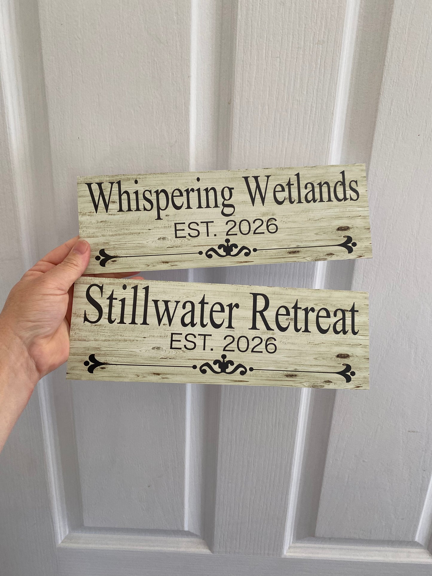 Custom Residence Sign - Personalised House Surname Name Signage - Australian Made