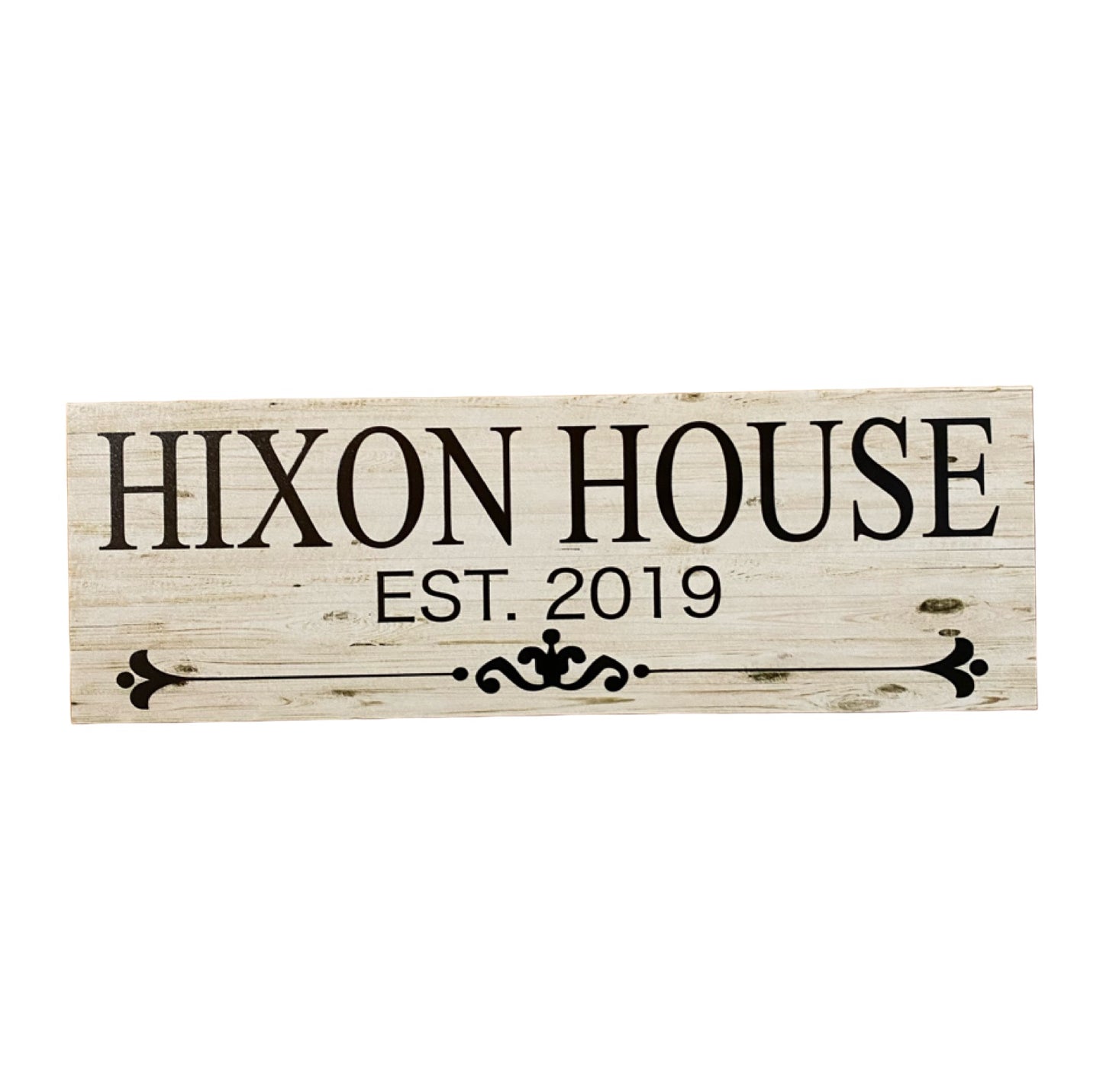 Residence House Surname Name Custom Personalised Sign