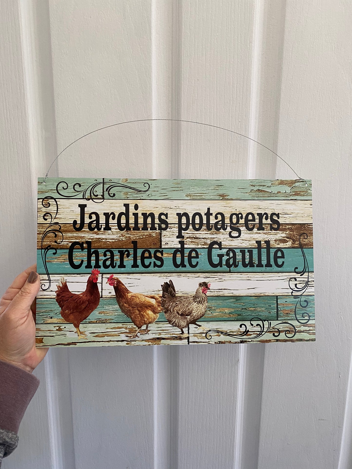 Cluckingham Palace Sign - Chicken Coop - Australian Made