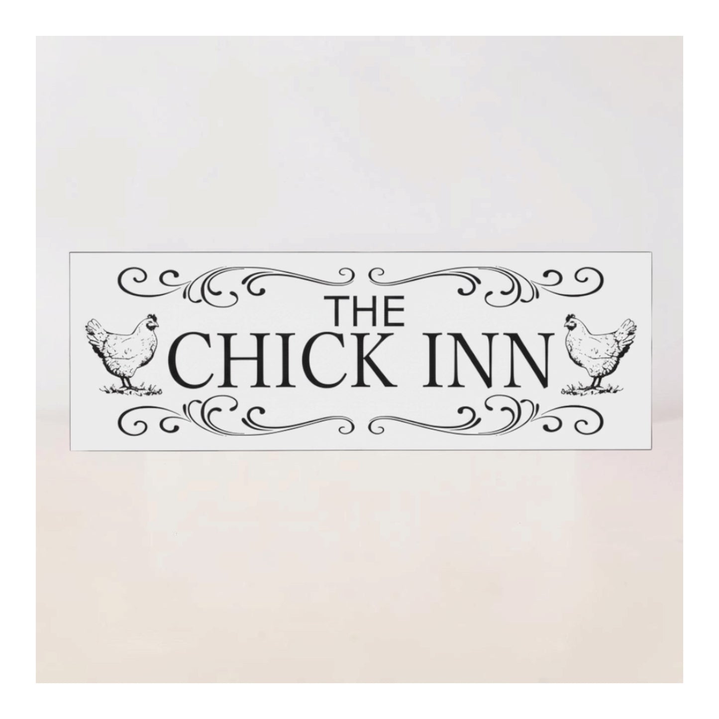 Chick Inn Sign | Hamptons French Country Chicken Coop Decor Aussie Made