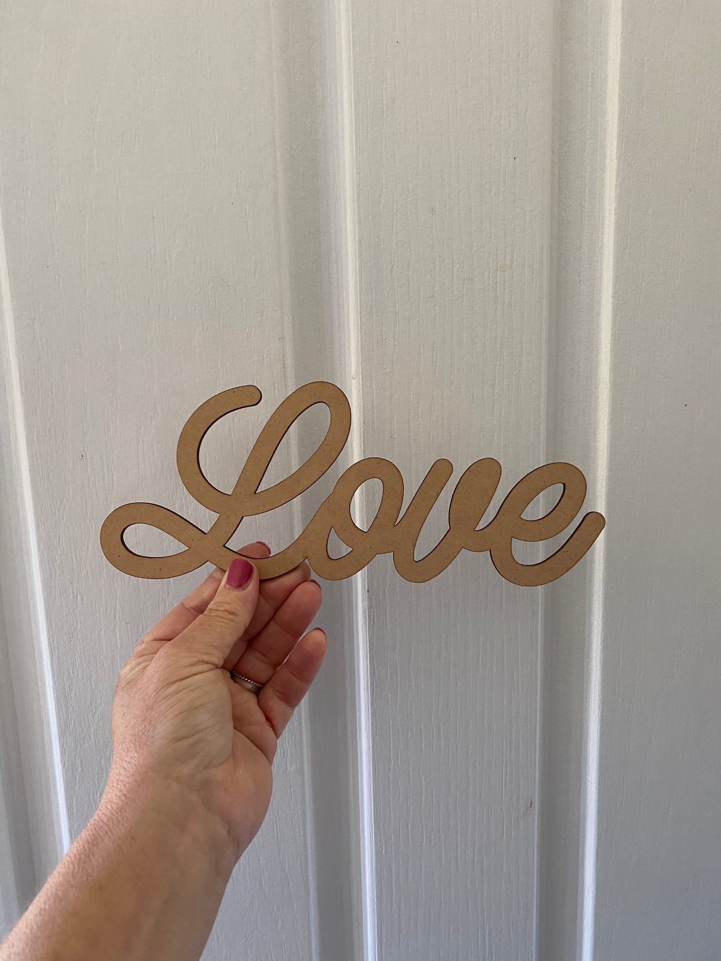 Custom Name Sign Wood MDF - Personalised Word Sign Australia