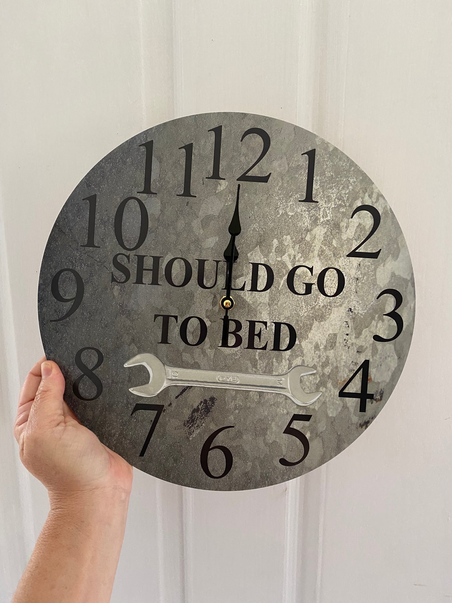Shed & Man Cave Custom Personalised Wall Clock | Aussie Made 30cm 60cm
