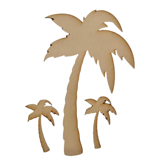 Palm Trees Tree Tropical DIY Raw MDF Timber - The Renmy Store Homewares & Gifts 
