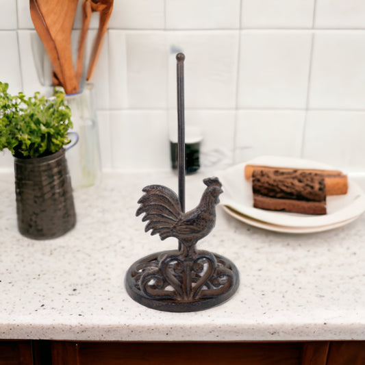 Rooster Kitchen Paper Towel Dispenser Holder - The Renmy Store Homewares & Gifts 