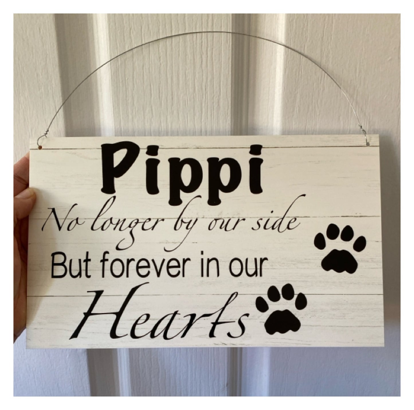 Memorial RIP Dog Cat Pets Personalised Custom Sign