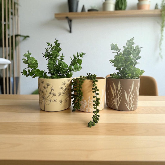 Planter Pot Nature Vibes Set of 3