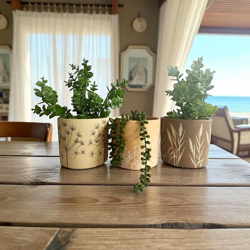Planter Pot Nature Vibes Set of 3