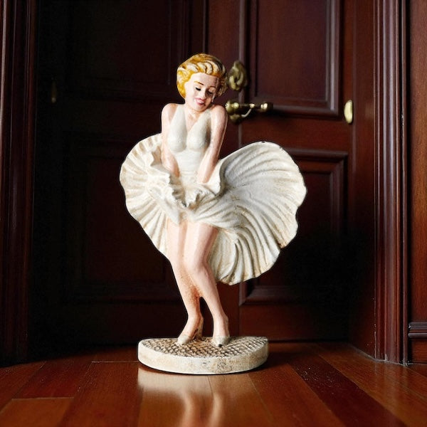Door Stop Marilyn Monroe Vintage Cast Iron