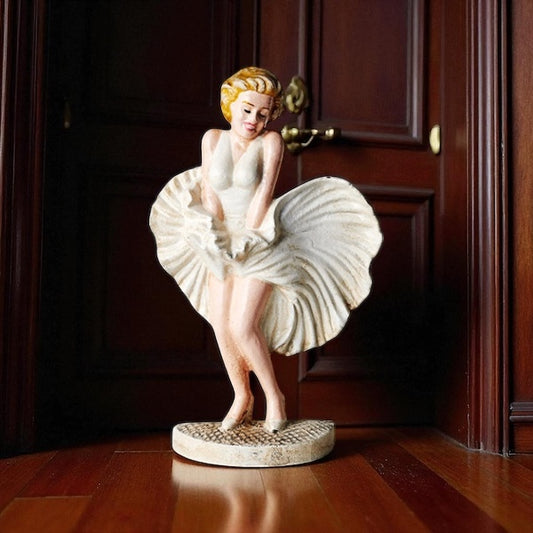 Door Stop Marilyn Monroe Vintage Cast Iron