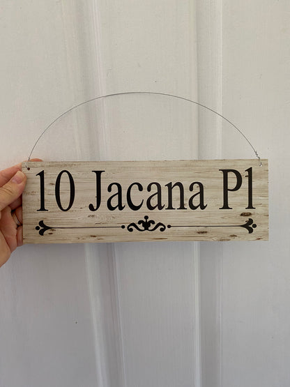 Custom Residence Sign - Personalised House Surname Name Signage - Australian Made