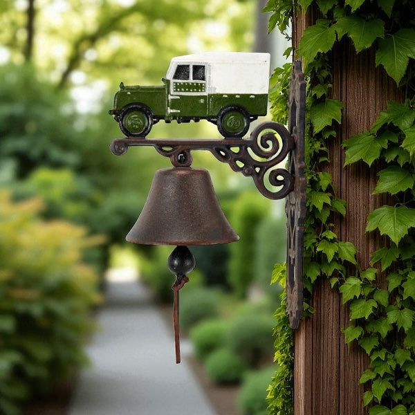 Doorbell Rover Vintage Country Rustic Cast Iron