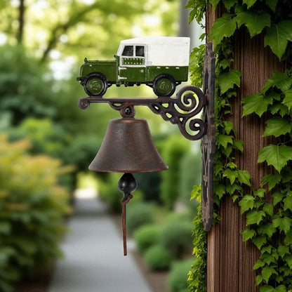 Doorbell Rover Vintage Country Rustic Cast Iron