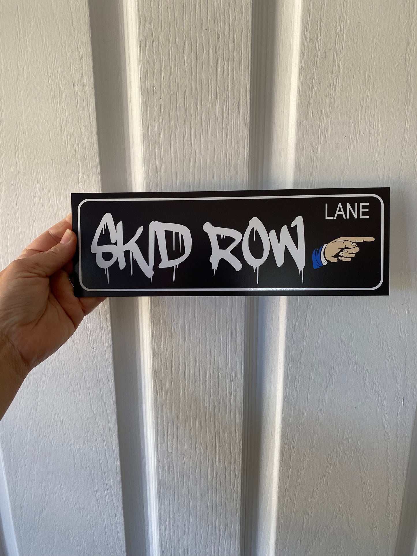 Custom Street Sign | Personalised Black & White Property Sign | House Driveway Address | Aussie Made