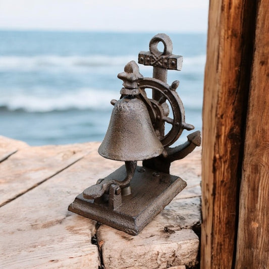 Bell Cast Iron Nautical Boat Beach House