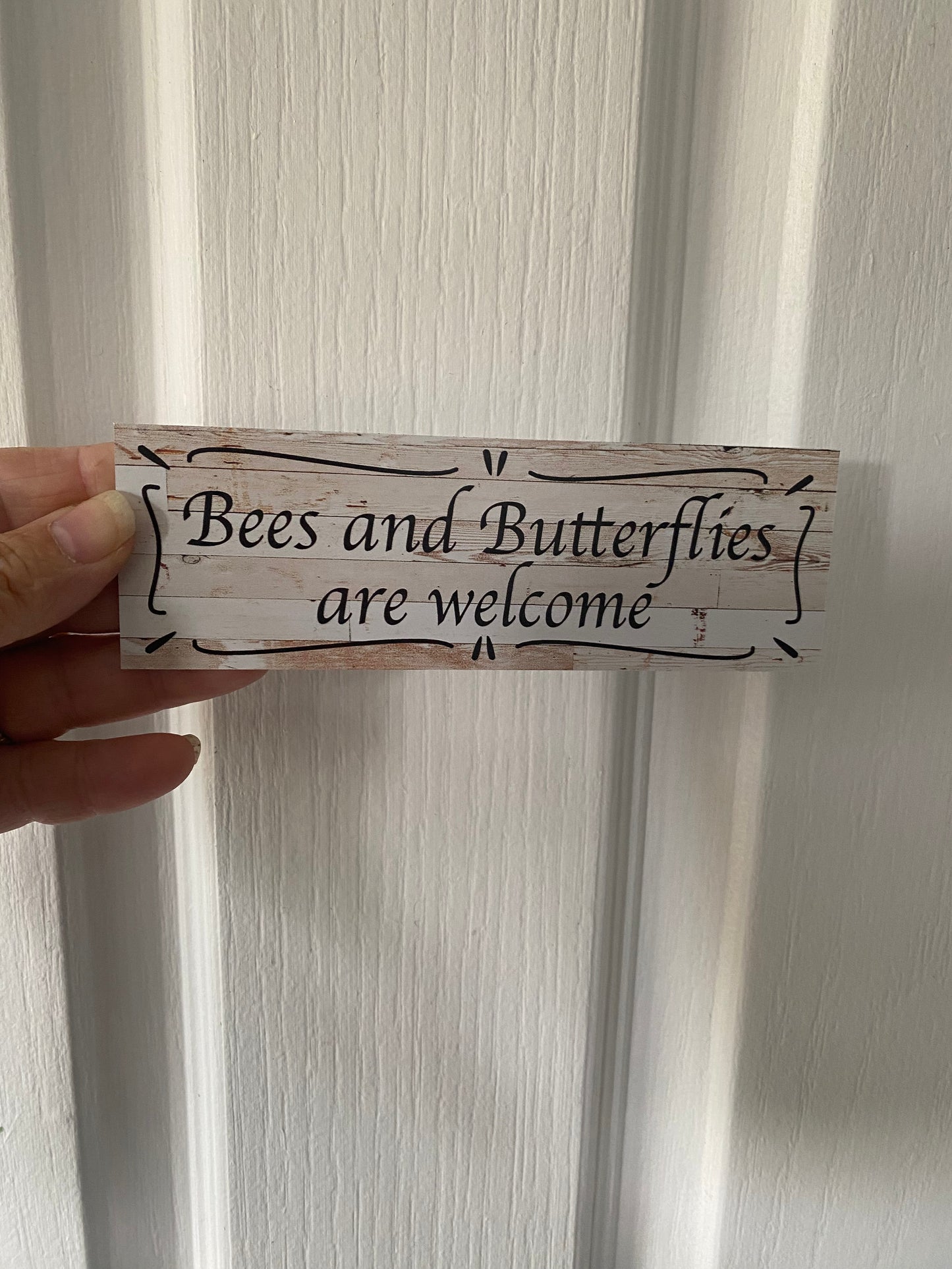 Custom Cottage Sign - Personalised Rustic Chic Signage - Large Format Acrylic - Australian Made