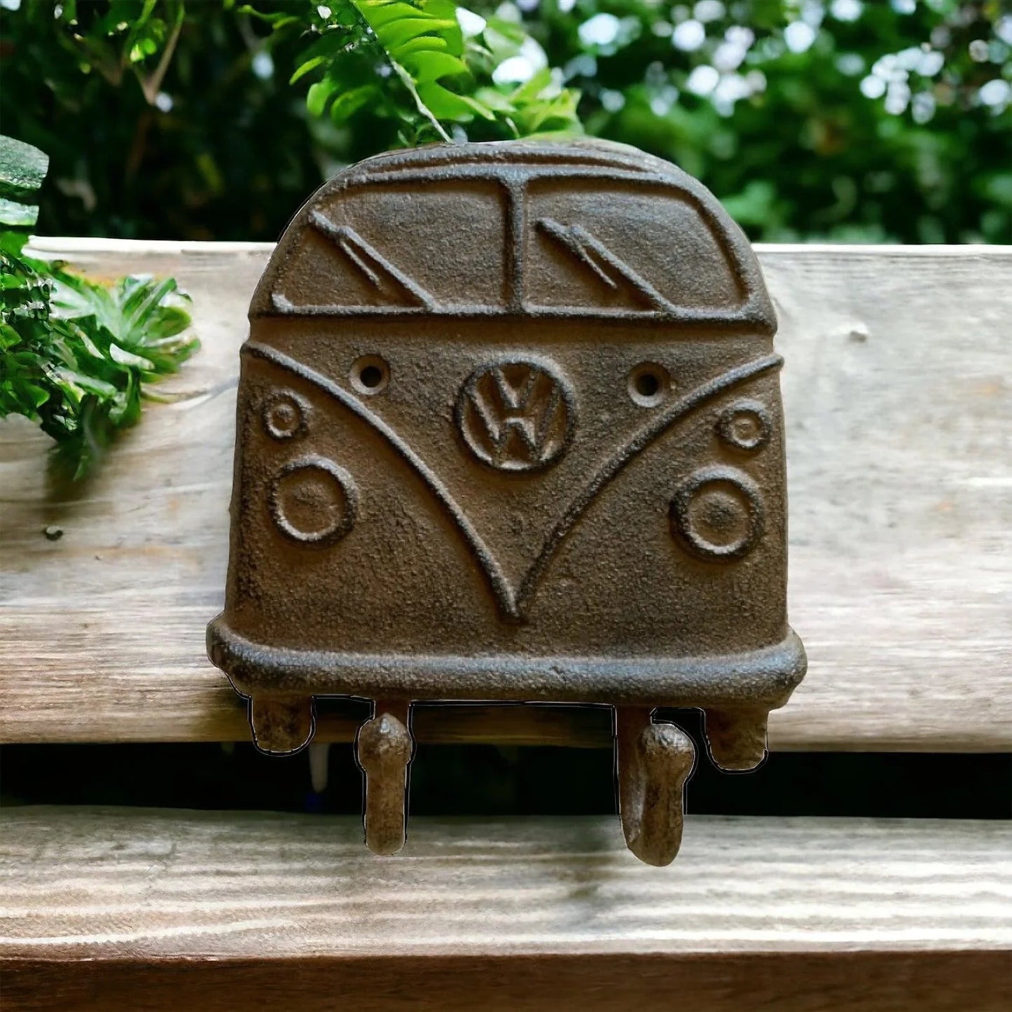 Kombi VW Hook Set of 2 Rustic Cast Iron