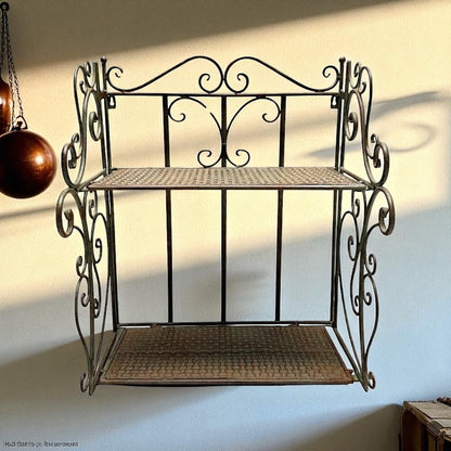 Wall Shelf Country French Provincial Metal