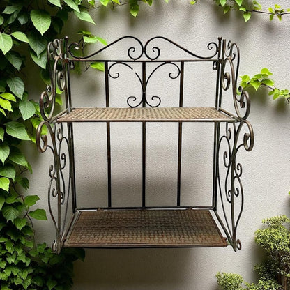 Wall Shelf Country French Provincial Metal