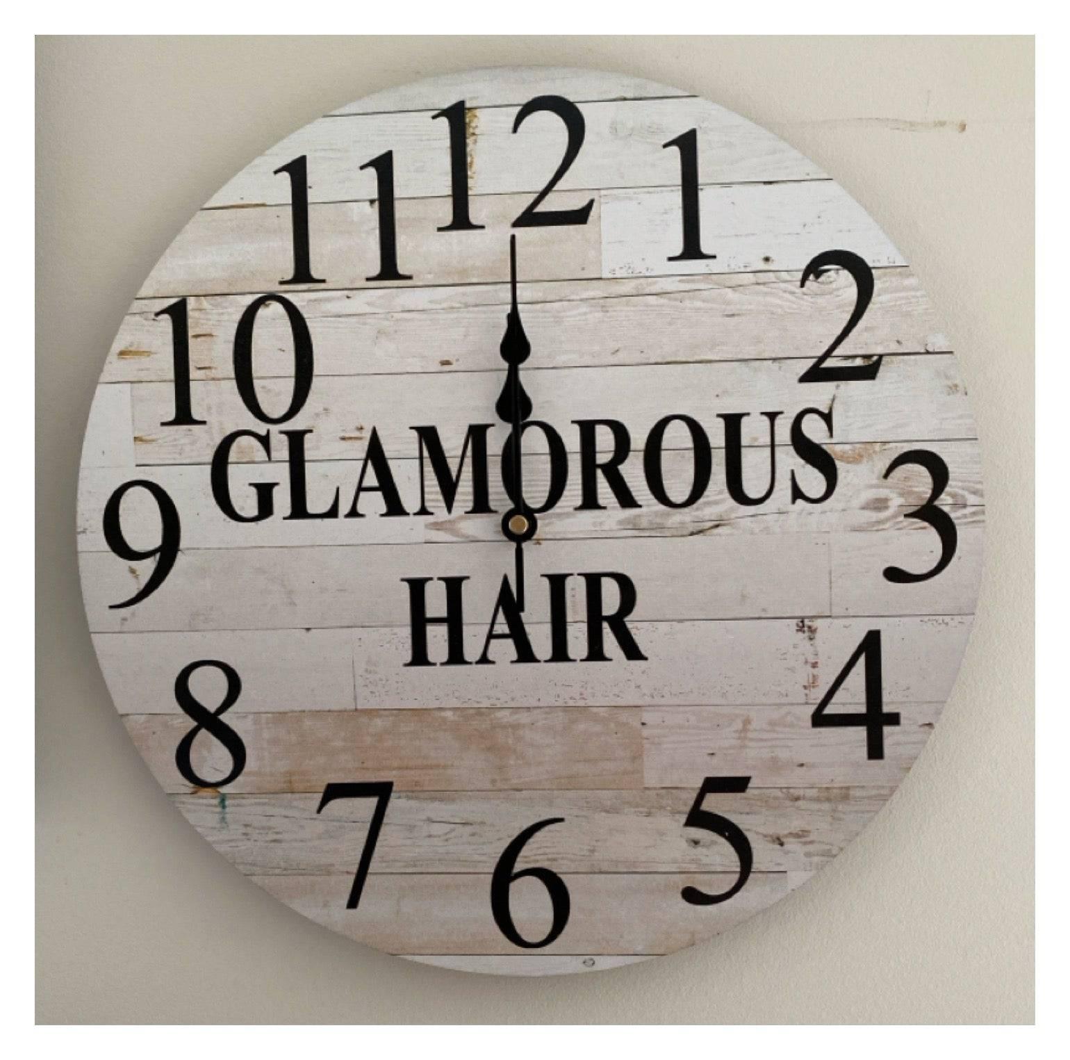 Clock Wall Wooden Custom Personalised Aussie Made - The Renmy Store Homewares & Gifts 