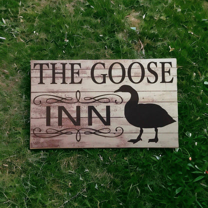 The Goose Geese Inn Sign - The Renmy Store Homewares & Gifts 